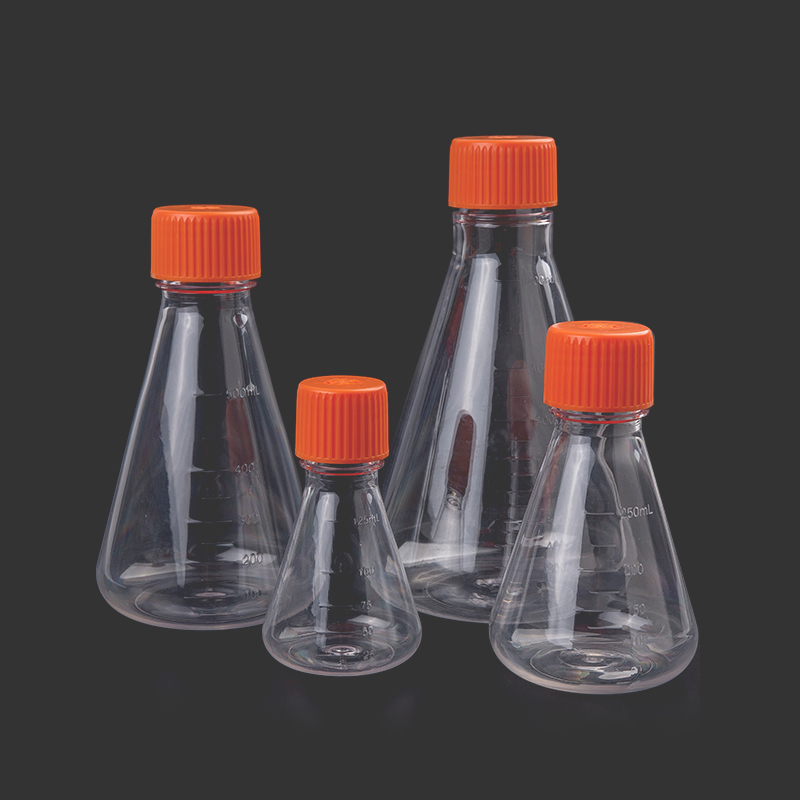 Vent-cap PETG Erlenmeyer Flask 